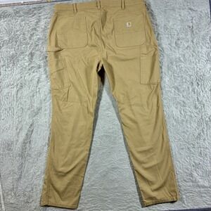 Carhartt Womens Work Pants Canvas Cargo 20 Tall Relaxed Fit Rugged Flex Workwear